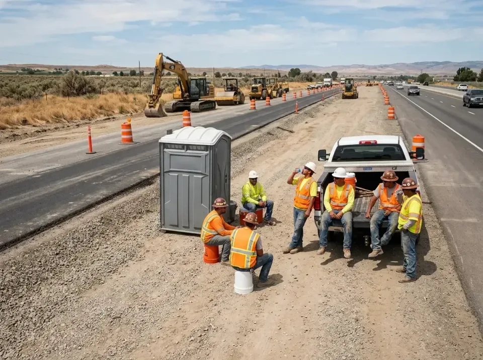 highway-road-construction-crew-007 — frequently asked questions, Porta Potty and Restroom Rentals in Wiggins, MS